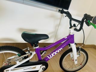 Bicicleta Woom Morada 14 Infantil