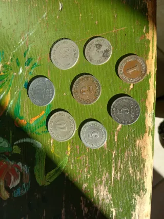 Lotto 8 monete tedesche antiche