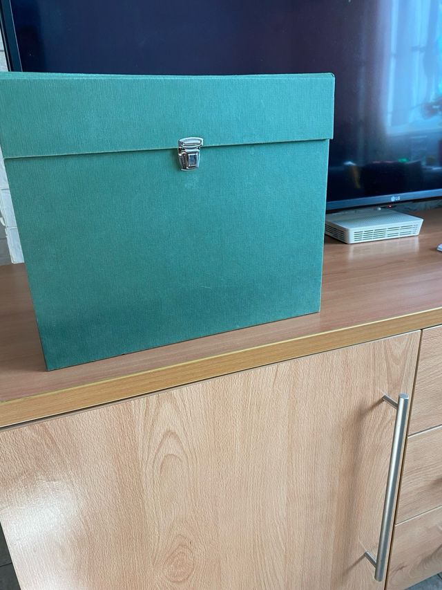 Archivador de Papel Verde