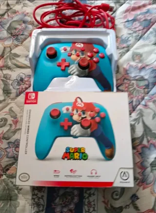 Mando Switch Super Mario Wired Controller