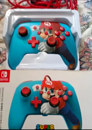 Mando Switch Super Mario Wired Controller