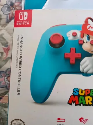 Mando Switch Super Mario Wired Controller