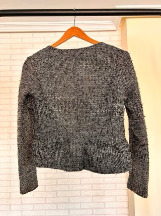 Chaqueta fiesta negra Mango Talla M