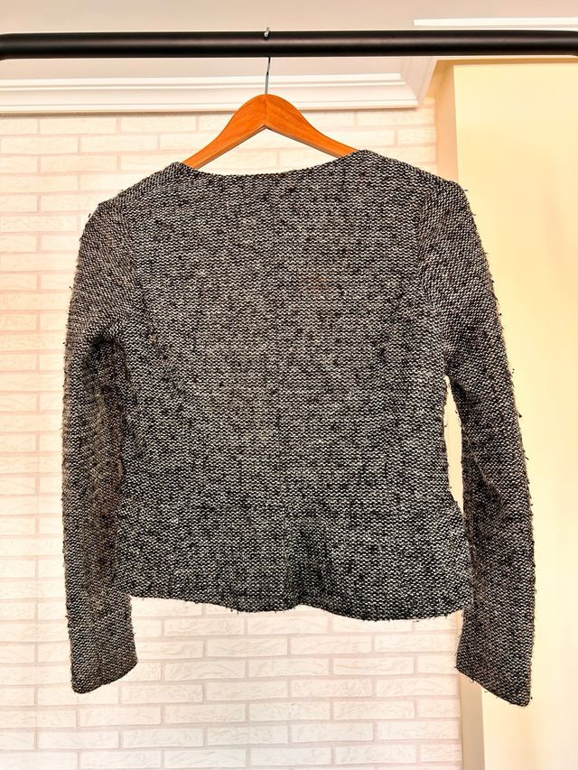 Chaqueta fiesta negra Mango Talla M