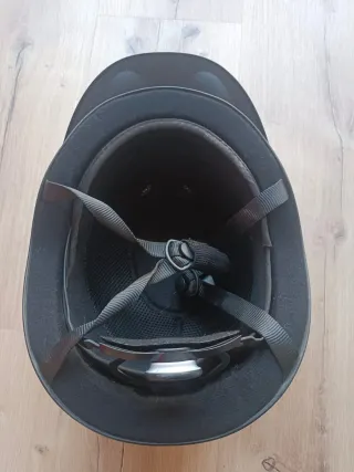 Casco de hípica negro talla M (55-59cm)