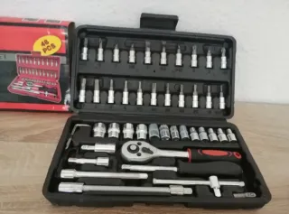 Conjunto 5 Caixas Ferramentas 46 Peças