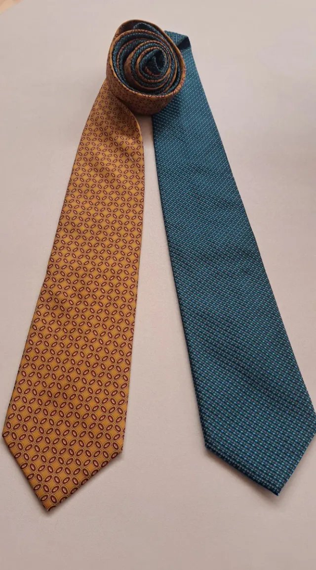 2 Corbatas Seda Altea y Roxy Ties
