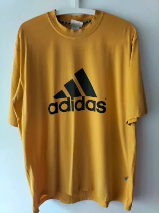 Camiseta Adidas Amarilla Mostaza