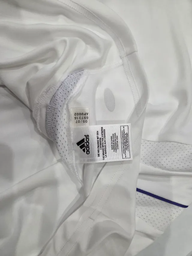 Camiseta Real Madrid Raúl 2007/08 Talla L