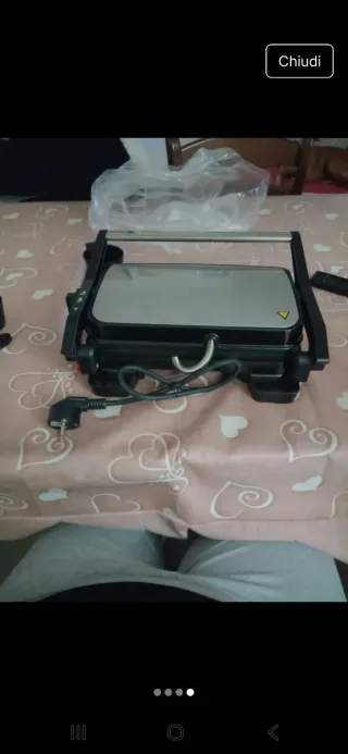 Griglia elettrica nuova