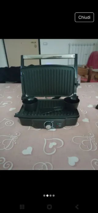 Griglia elettrica nuova