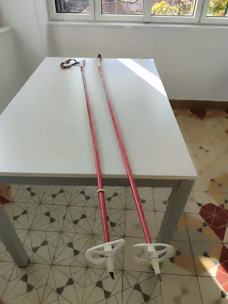 Esquís de fondo Germina GC-TEAM con bastones