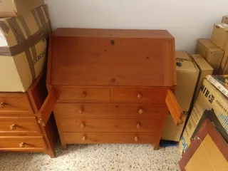 Escritorio bureau de madera