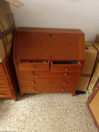 Escritorio bureau de madera