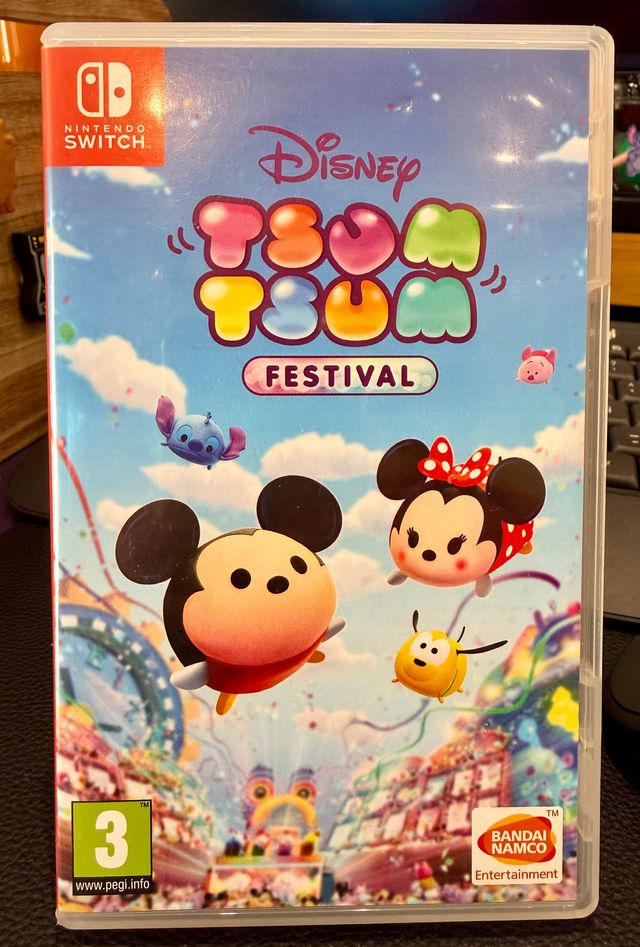 Tsum Tsum Disney Festival Nintendo Switch NUOVO!!