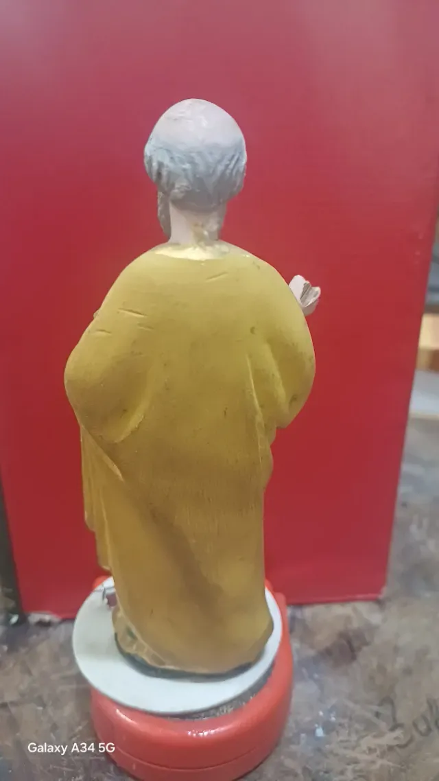 Statua di San Paolo in legno