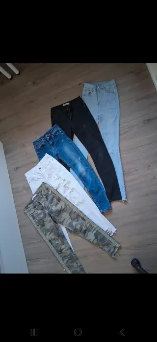 Lote 5 Pantalones Vaqueros