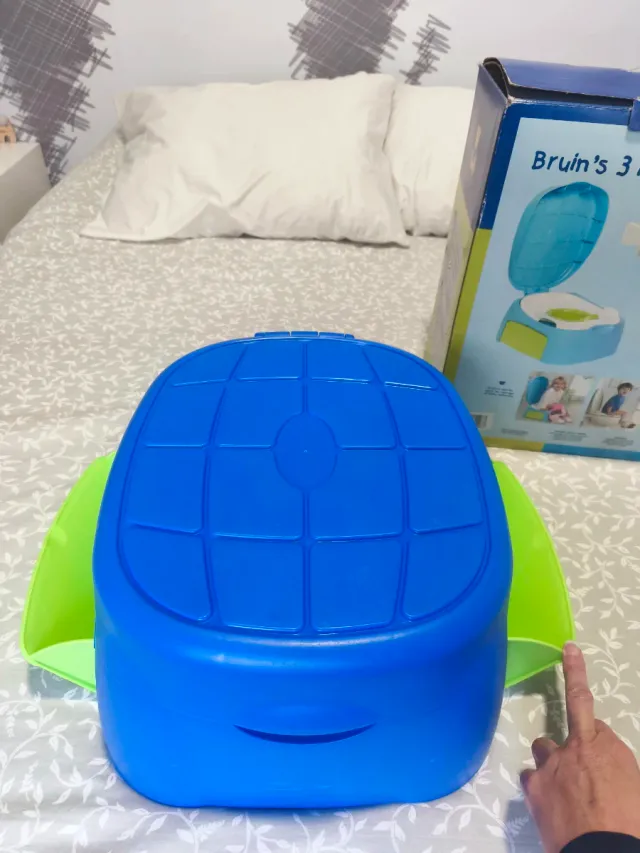 Orinal, adaptador y alzador