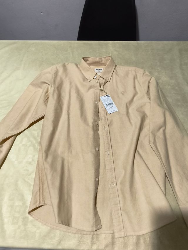 Camisa Álvaro Moreno niño beige