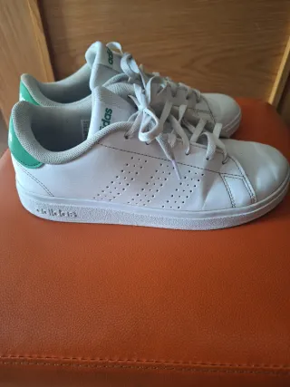 Deportivas Adidas Blancas y Verdes