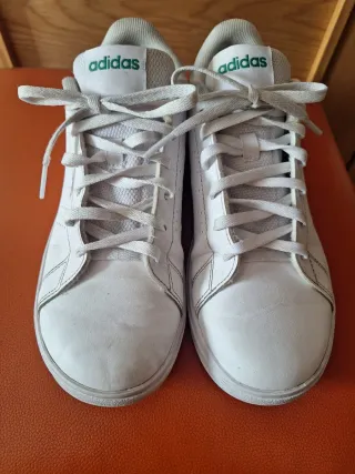 Deportivas Adidas Blancas y Verdes