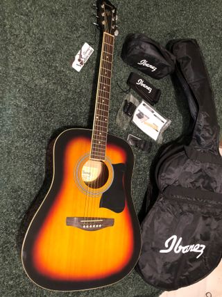Guitarra Acústica Ibañez Sunburst