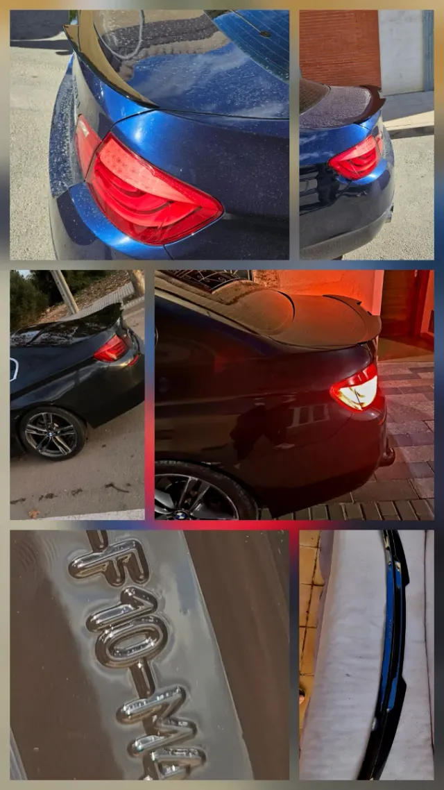 Alerones BMW E46, F32, F36, E92, E93, F30, audi A5