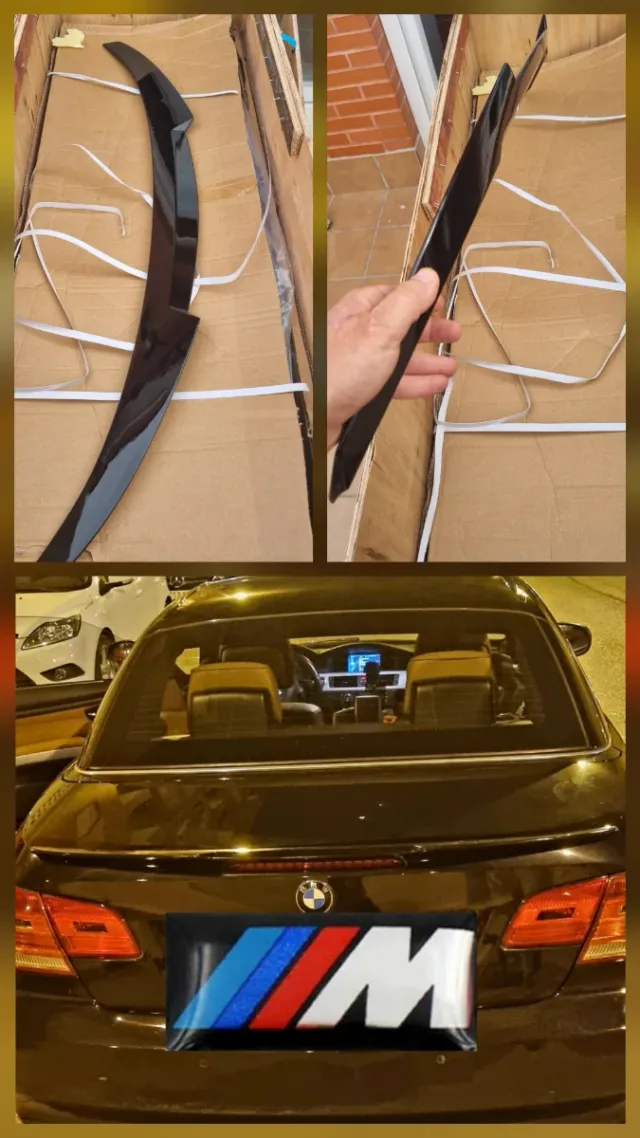 Alerones BMW E46, F32, F36, E92, E93, F30, audi A5