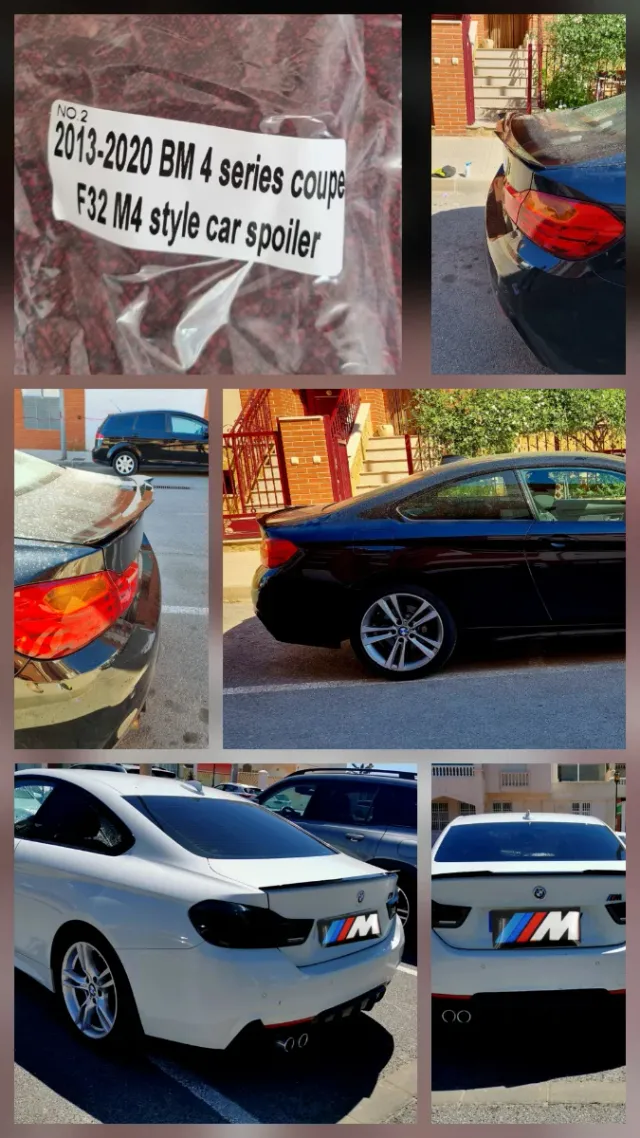 Alerones BMW E46, F32, F36, E92, E93, F30, audi A5