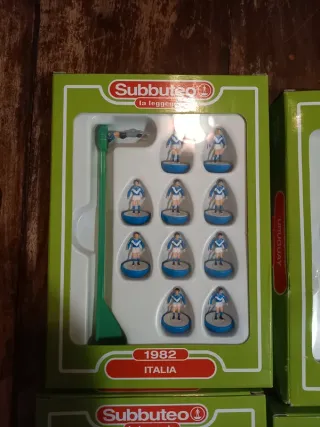 Lotto 7 squadre Subbuteo La Leggenda