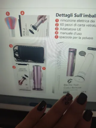 Pedicure Elettrico Professionale