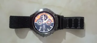 Reloj Inteligente G-Wear Negro/Plateado