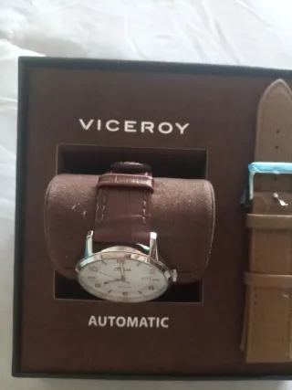 Reloj Lotus Caballero Automático Marrón/Plata