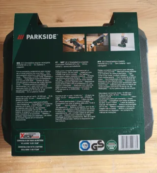 Mini amoladora Parkside 20V 76mm