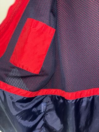 Casaco impermeável Quebramar vermelho