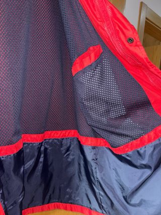 Casaco impermeável Quebramar vermelho