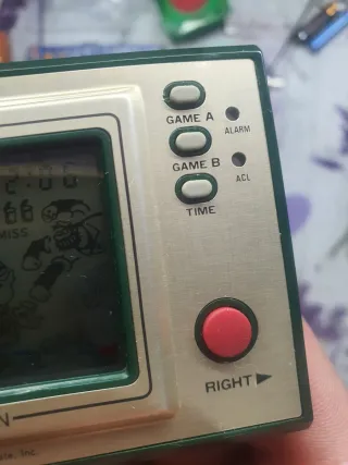 Nintendo Game & Watch Popeye Dorado