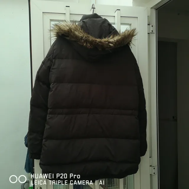 Chaqueta plumífero Mango mujer marrón