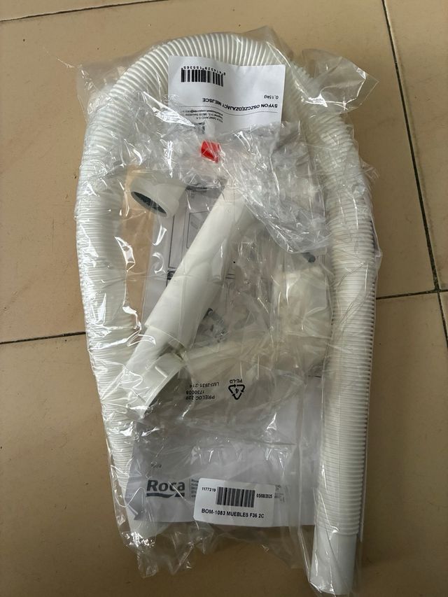 Kit Sifón Ahorra Espacio Roca