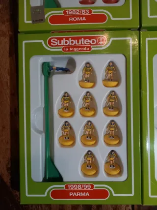 Lotto 6 squadre Subbuteo La Leggenda