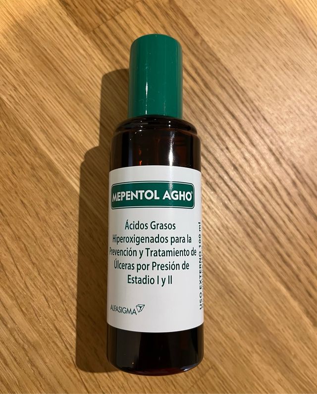 Aceite Mepentol AGHO para úlceras
