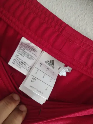 Pantalón Adidas Rojo España