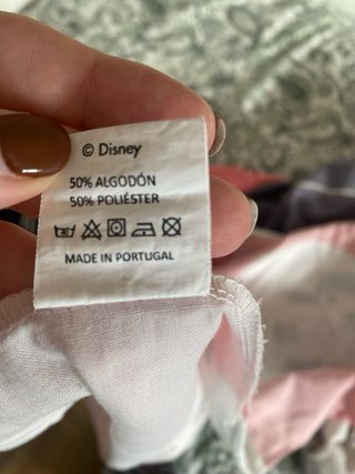 Funda Nórdica Minnie Mouse Corazones 190cmx145cm.