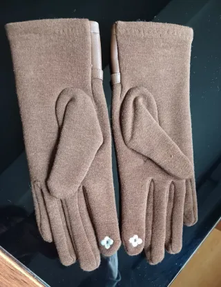 Guantes de algodón elegantes para mujer