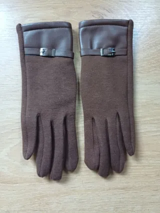 Guantes de algodón elegantes para mujer
