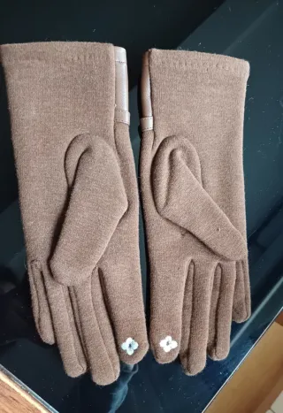 Guantes de algodón elegantes para mujer