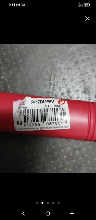 Martillo encofrador bellota