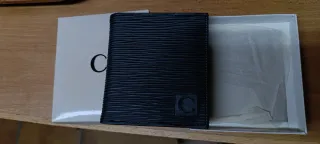 Cartera de caballero negra