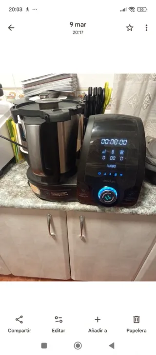 Robot de Cocina Cecotec Silver Black 6090