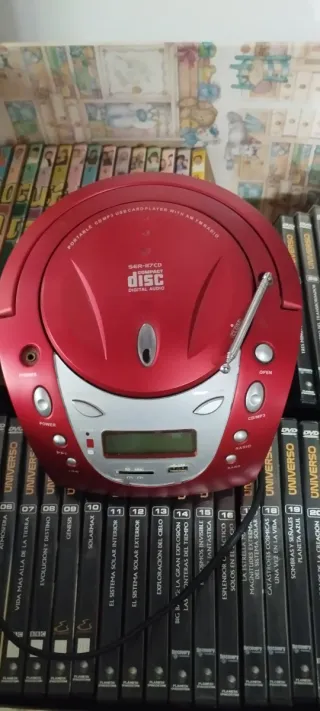 Radio CD Portátil GER